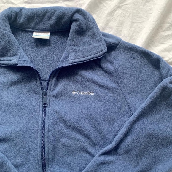 Columbia Zip-Up Fleece Sweater - Picture 2 of 3